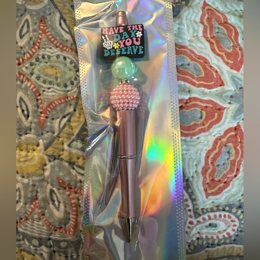 Customize pen done by my 13 year old for her school field trip this year to Wash